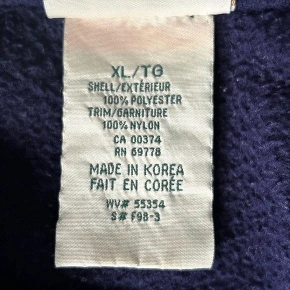 Vintage northern reflections zip up fleece size XL - Picture 4 of 4